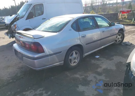 2001 Chevrolet Impala Ls from USA, damaged, VIN 2G1WH55K219148290